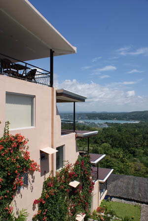 Bohol Vantage Resort Sideview