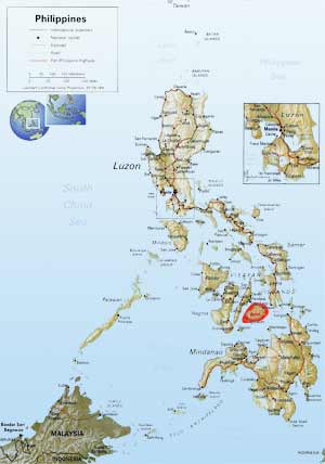 Map of the Philippines